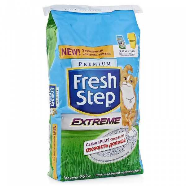 Fresh Step (Фреш Степ) Extreme - Наполнитель Впитывающий с тройным контролем