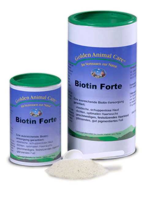 GAC Biotin (Биотин) Forte Pulver - Для улучшения структуры когтей и шерсти у собак и кошек (порошок)