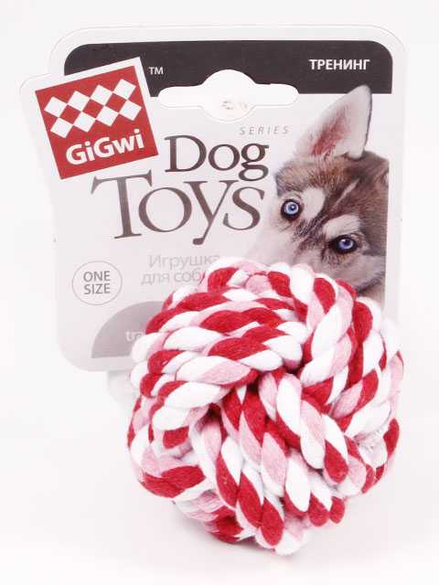 GiGwi - Игрушка для собак "Плетеный мяч"
