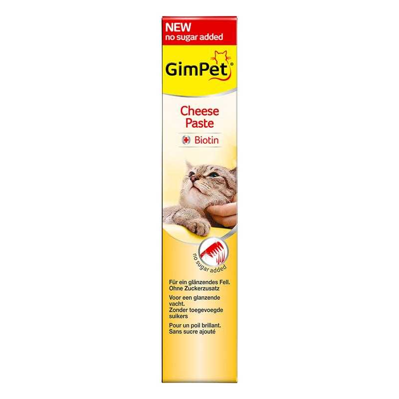 Gimpet (ДжимКэт) Cheese Paste+Biotin - Сырная паста для кошек с Биотином
