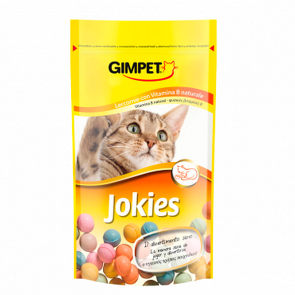Gimpet (ДжимКэт) Jokies - Витаминизированное лакомство для кошек с Витамином В