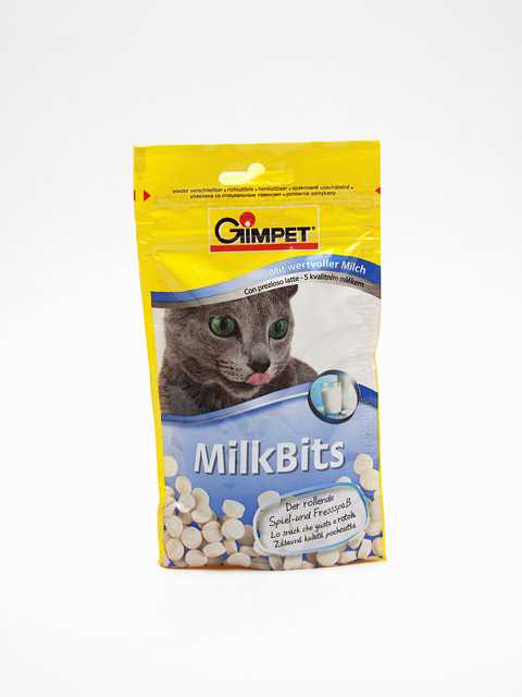 Gimpet (ДжимКэт) Milk Bits - Витаминизированное лакомство для кошек с Молоком