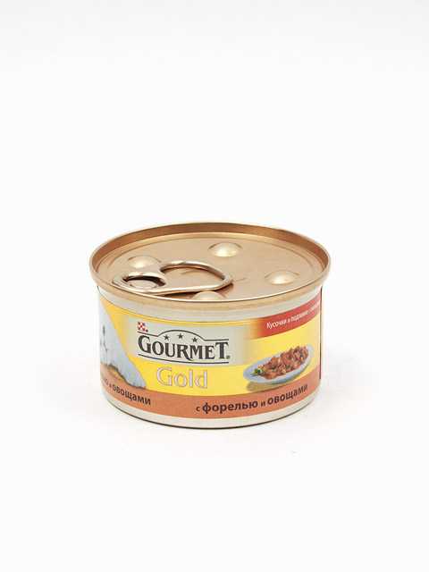 Gourmet (Гурме) Gold - Кусочки в подливке с Форелью и Овощами