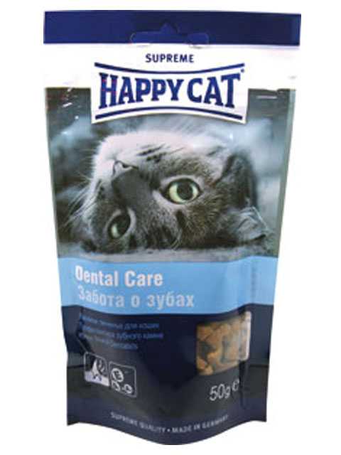 Happy Cat (Хеппи Кэт) - Лакомства для кошек Лакомое печенье для укрепления зубов
