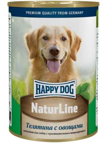Happy Dog (Хэппи Дог) Nature Line - Корм для собак с Телятиной и Овощами