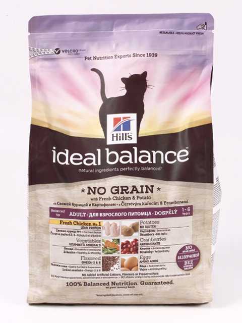 Hills (Хиллс) Ideal Balance Feline Adult Chicken & Potato No Grain - Сухой корм для кошек с Курицей и Картофелем