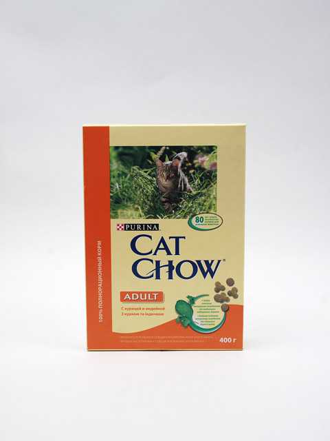 Cat Chow (Кэт Чау ) Adult - Корм для взрослых кошек с Курицей и Индейкой