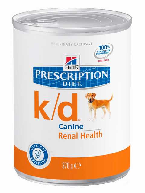 Hills (Хиллс) Prescription Diet k/d Canine Original - Корм для собак при Почечной недостаточности (Банка)