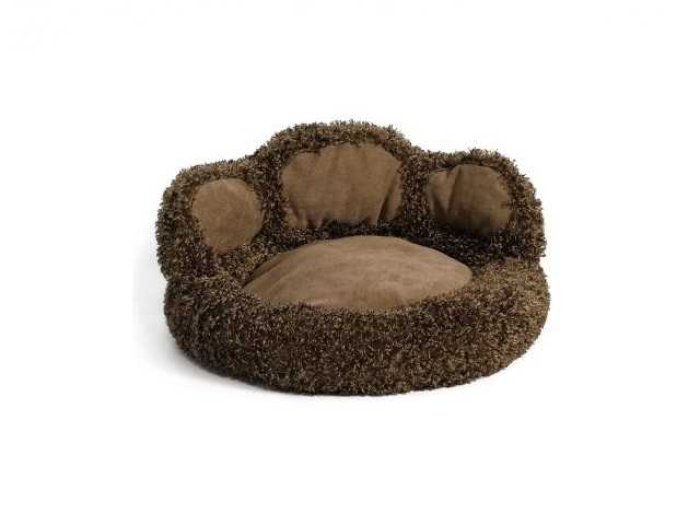 Midwest "Paw Bed"- Лежанка для животных c бортом Шоколадная