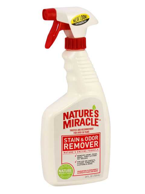 8in1 (8в1) Natures Miracle Stain&Odor Remover - Универсальный уничтожитель запаха и пятен