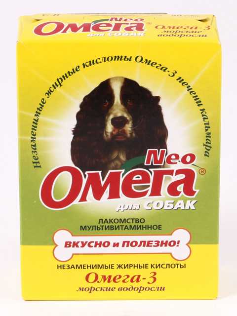 Омега Нэо - Лакомство мультивитаминное для собак (Морские водоросли)