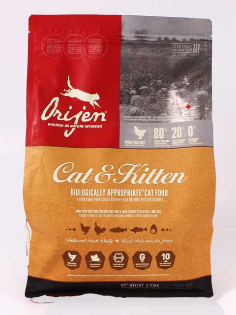Orijen (Ориджен) Cat&Kitten - Корм для кошек и котят Беззерновой