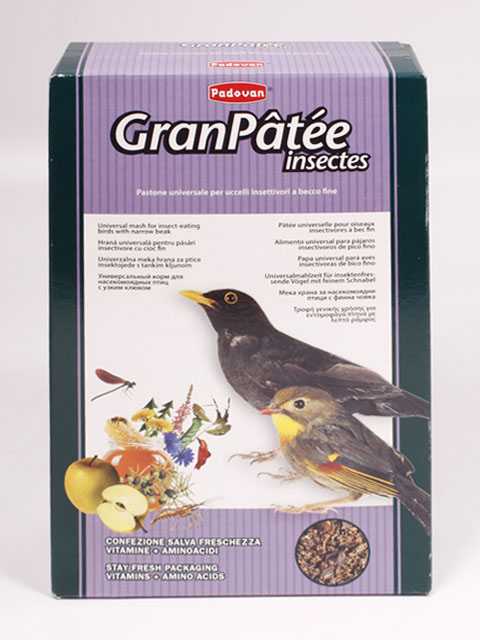 Padovan (Падован) Granpatee Insectes - Корм для Насекомоядных птиц комплексный/универсальный