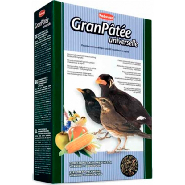 Padovan (Падован) Granpatee Universelle - Корм для Насекомоядных птиц и Майн Универсальный