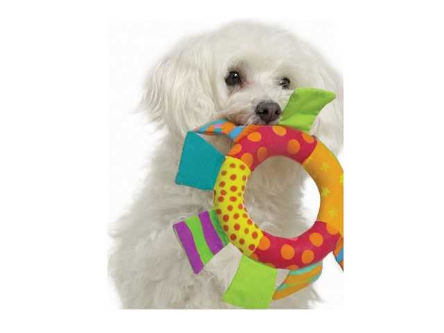 Petstages Soft Toss Ring - Игрушка для собак "Кольцо текстильное"