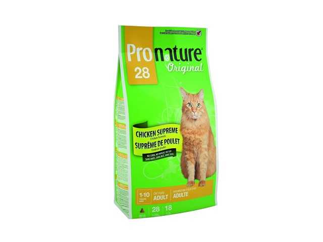 Pronature Original 28 - Пронатюр для кошек Цыплёнок
