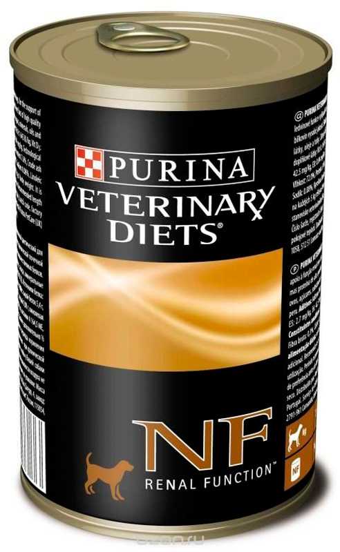 Purina (Пурина) Veterinary Diets NF Renal - Корм для собак при почечной недостаточности (Банка)