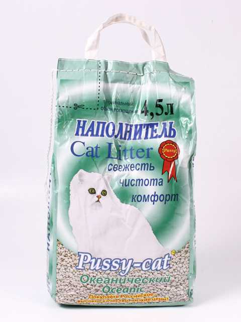 Pussy Cat (Пусси Кет) - Наполнитель Океанический (Зеленый пакет)