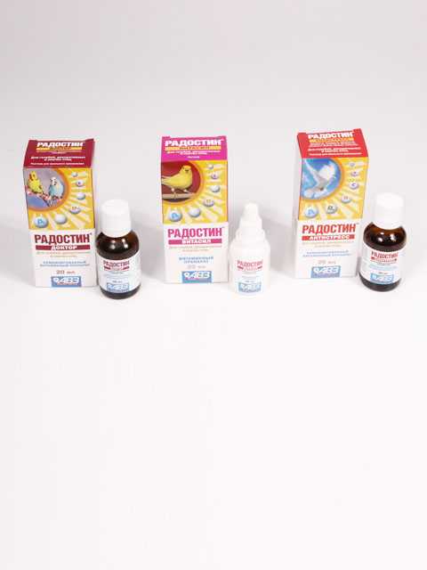 Радостин - Витаминный препарат для птиц 20 мл