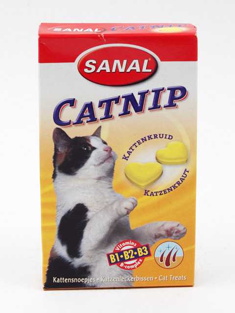 Sanal (Санал) Catnip - Добавка в основному питанию для кошек Антистресс с Витаминами и кошачьей Мятой
