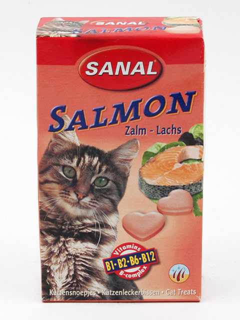 Sanal (Санал) Salmon - Добавка в основному питанию для кошек с Лососем