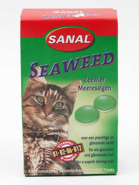 Sanal (Санал) SeaWeed - Добавка в основному питанию для кошек с Морскими водорослями