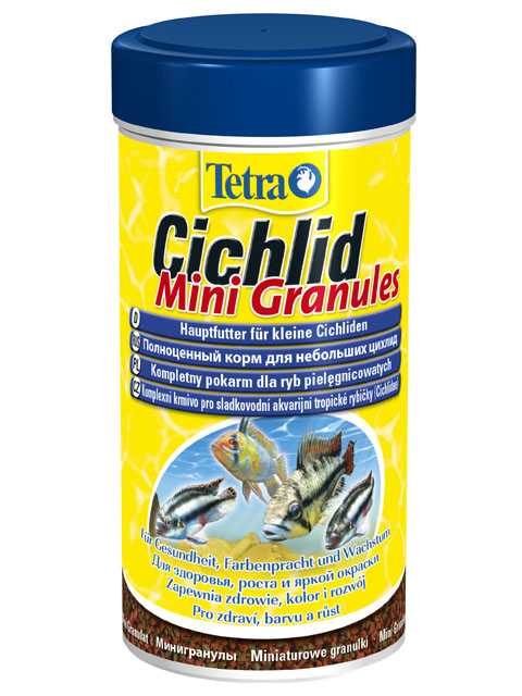 Tetra (Тетра) Cichlid Mini Granules - Корм для мелких Цихлид (Гранулы)