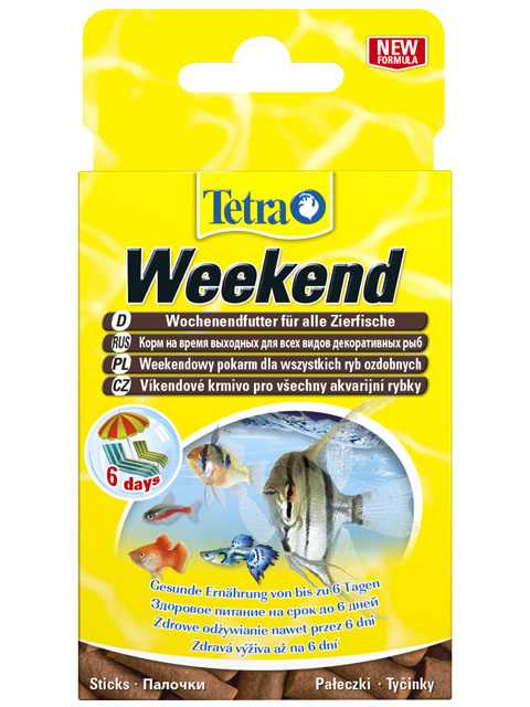 Tetra (Тетра) GoldFish Weekend - Корм для Золотых Рыбок (Палочки)