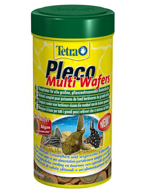 Tetra (Тетра) Pleco Multi Wafer - Корм для сомиков и водорослеедов (Пластинки)
