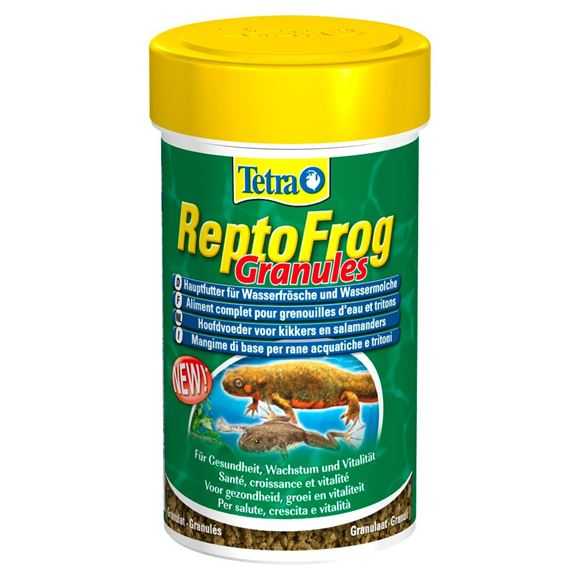 Tetra (Тетра) ReptoFrog granules - Корм для водных Лягушек и Тритонов (Гранулы)