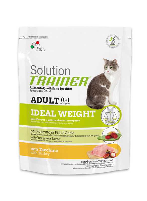 Trainer Solution (Трейнер) Ideal Weight With Turkey - Сухой корм для кошек с избыточным весом с Индейкой