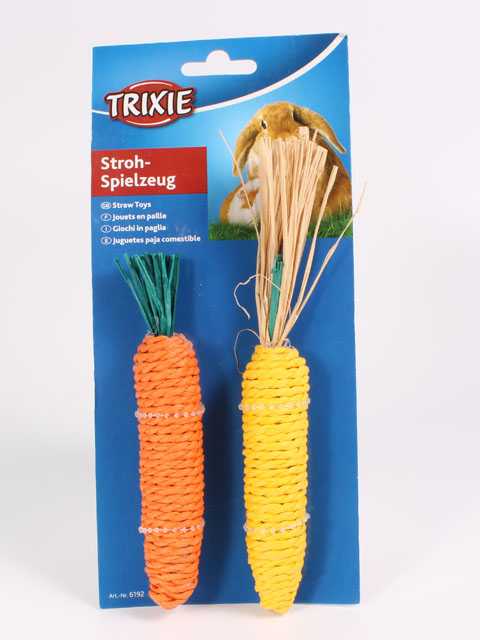 Trixie (Трикси) - Набор Игрушек для Грызунов "Морковь и Кукуруза"