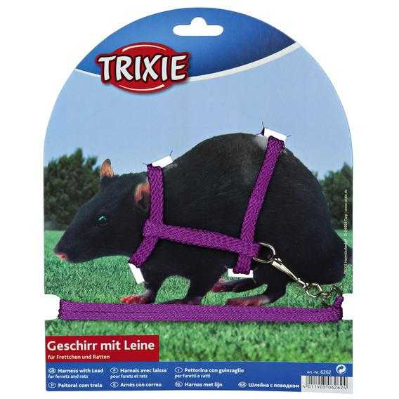 Trixie (Трикси) - Шлейка для мелких Грызунов 8мм х 1,25м