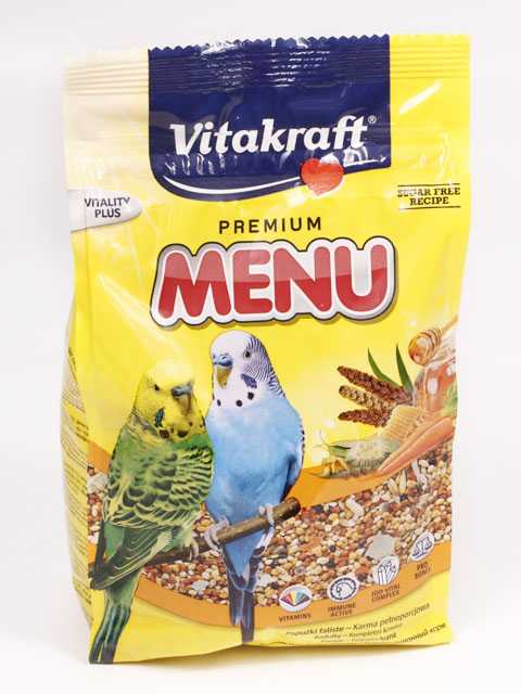 Vitakraft (Витакрафт) Menu Vital - Корм для Волнистых попугаев