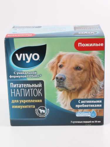 Купить VIYO Питательный напиток Пожилые собаки - для крупных и средних собак  или щенков